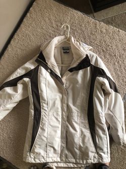 Ivory & Brown Columbia Jacket