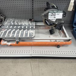 Tile Saw Ridgid 