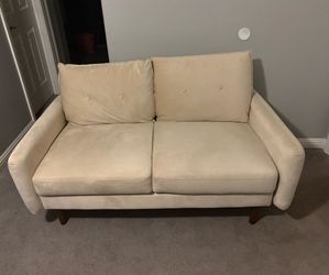Beige sofa