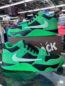 Jordan CJ1 T-Rexx Travis Scott Green Spark