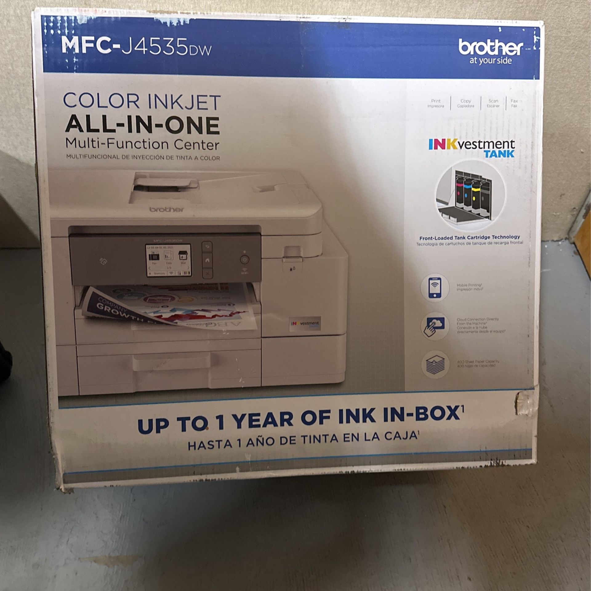 Brother All In One Color Printer