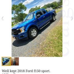 2018 Ford F-150 V6 Great Gas Milage..