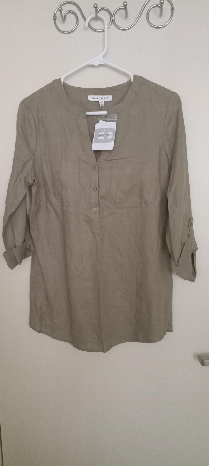 Olive Green Women's Shirt