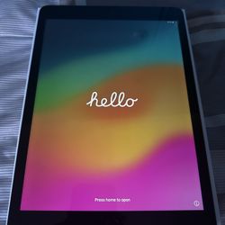 Apple iPad 9th Gen 64GB – Space Gray – Good Condition + Original Box & Cover
