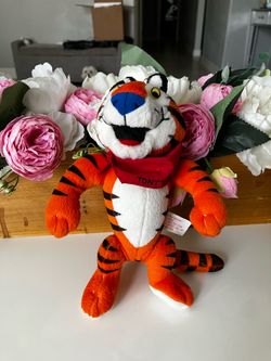 Vintage 1997 Kellogg’s Frosted Flakes Tony the Tiger Plush Stuffed Animal