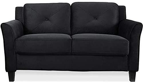 Loveseat Couch in Black