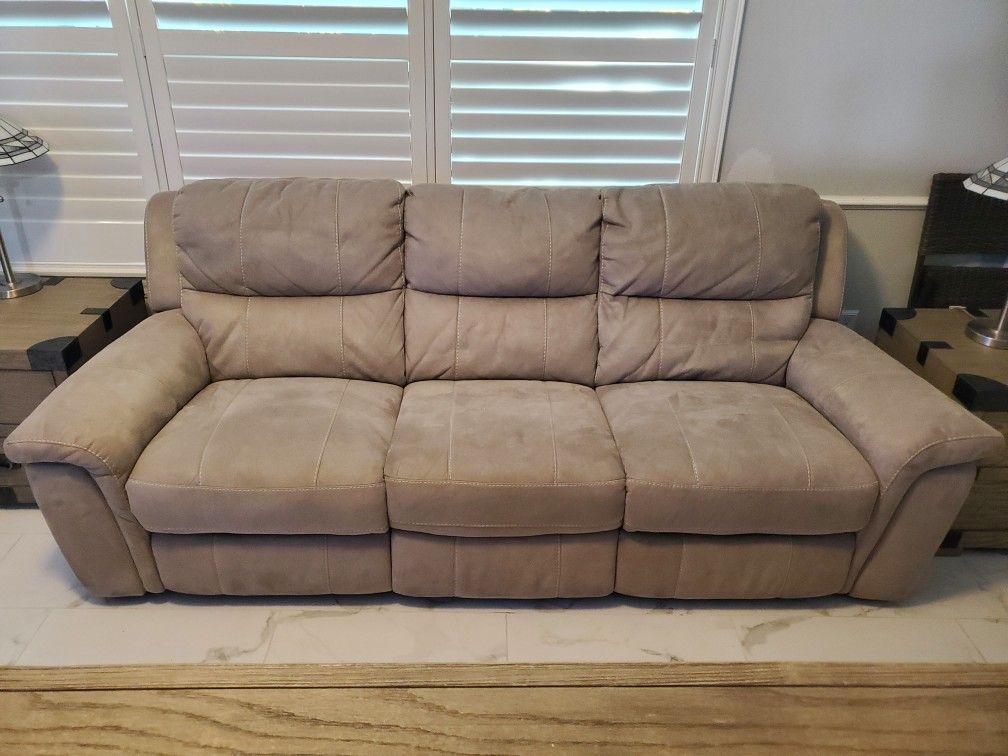 Recliner And Couch- 3 Seat