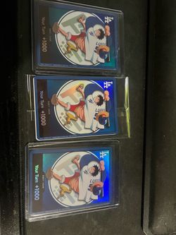 One piece Dodgers Luffy Card