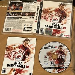 NCAA Basketball 10 (PlayStation 3, 2009 PS3) Complete CIB