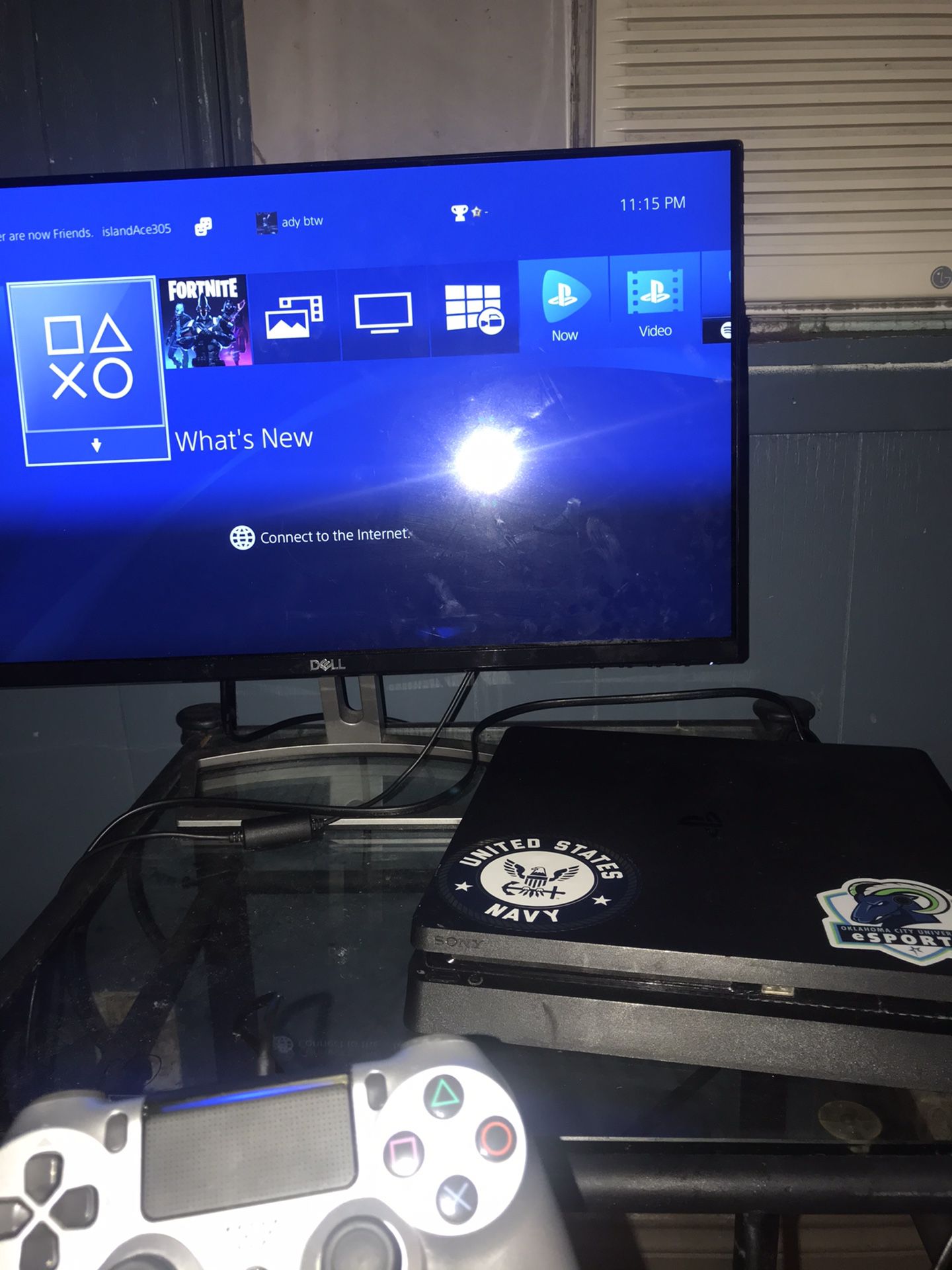 Ps4 slim with gaming monitor