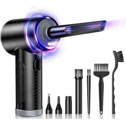 Compressed Air Duster Keyboard Cleaner - Electric Air Duster Cleaner for Keyboard and Computer, Rechargeable Cordless Keyboard Cleaner for Office, Rep