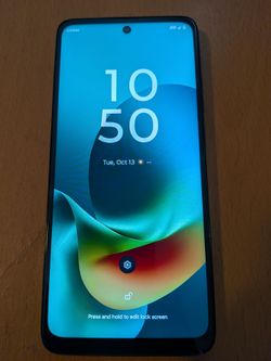 Moto G Play (2026) - Teal - Cricket Locked - Like New