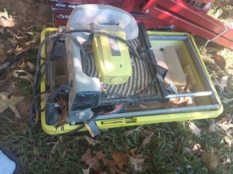 Ryobi 7 inch tile cutter
