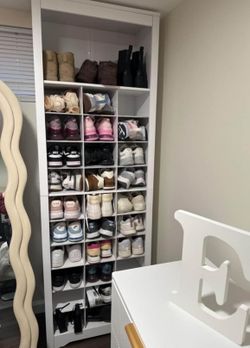 Shoe Storage Cabinet 10 Tier Shoe Rack Organizer Holds Up To 30 Pairs Of Shoes For Entryway Bedroom