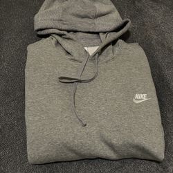 grey nike sweater/XXL