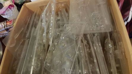 Lollipop molds.
