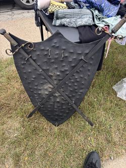 Armor very nice metal material pick up Milwaukee area or $20 delivery fee
