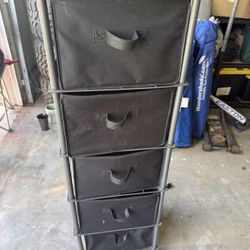 Black Storage Cubbies