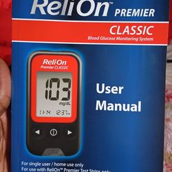 Glucose Meter Relion Brand 