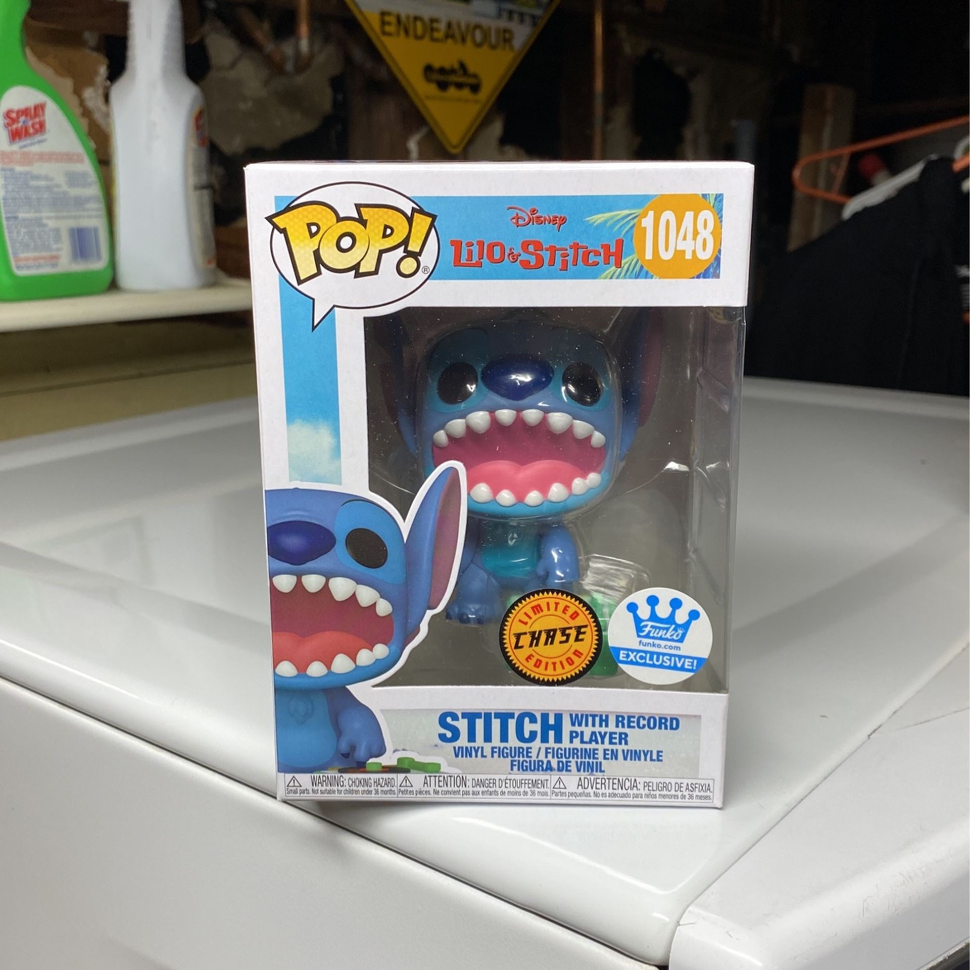 Funko Pop Stitch With Record Player #1048 Disney Lilo & Stitch