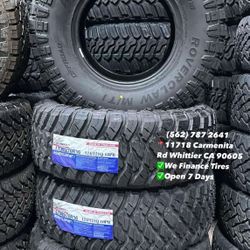 LT305/70R16 Atlander Mud Terrain Set of Tires Installed and Balanced Set de Llantas Nuevas Instaladas y Balanceadas