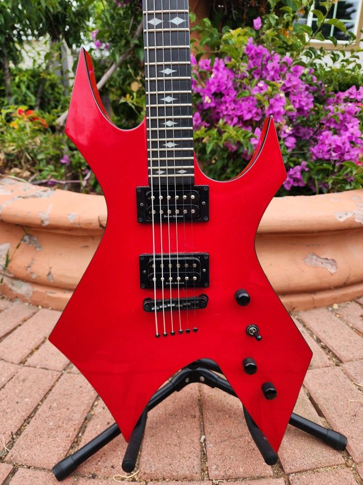 B.C. Rich Warlock NT Blood Red 6 String Electric Guitar
