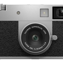 FUJIFILM X Half Premium Compact Camera, Instax Mini - Silver