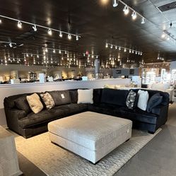 Grey 3PC Sectional Couch