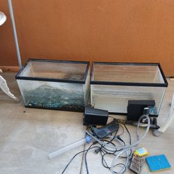 Two Fish Tanks