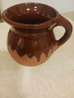 Jarrito de barro  size 1cup 8oz.