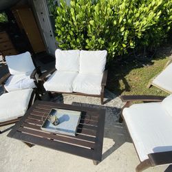 Teak Patio Set