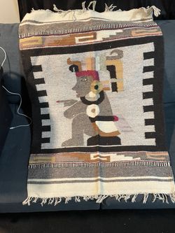80 + year old Authentic Chilean Tapestry/ Blaket 