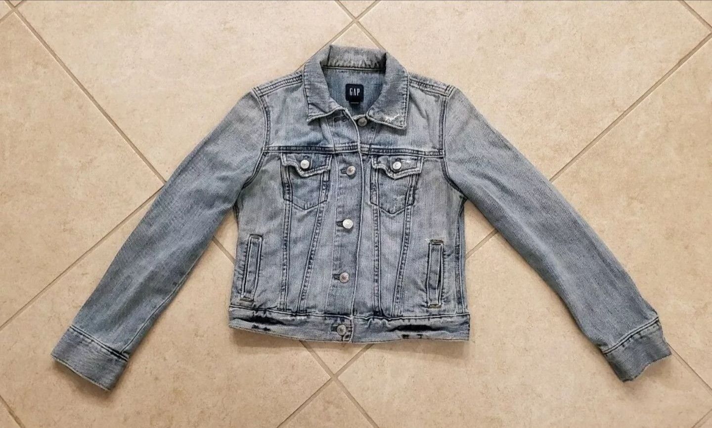 Womens Gap Demin Jean Jacket Size XS