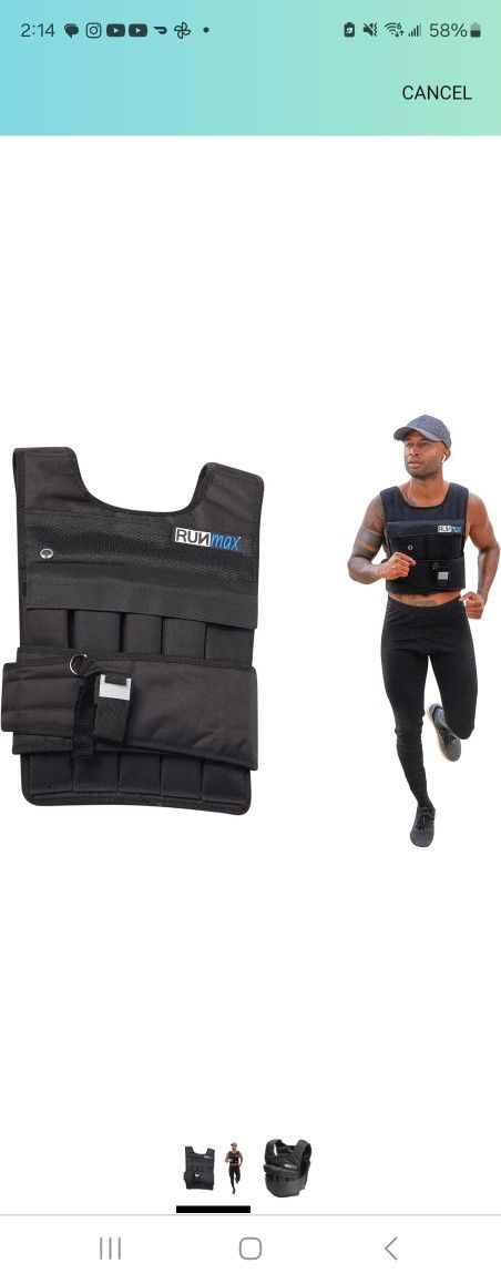 40lb Weighted Vest