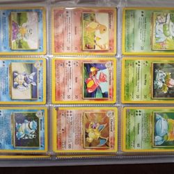 Complete Pokemon Base Set Cards Collection