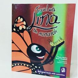 Children's Book Bilingual With Montessori Activities Language, Math, Geography And More. Hardcover Full Color