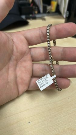 14KT Diamond Tennis Bracelet