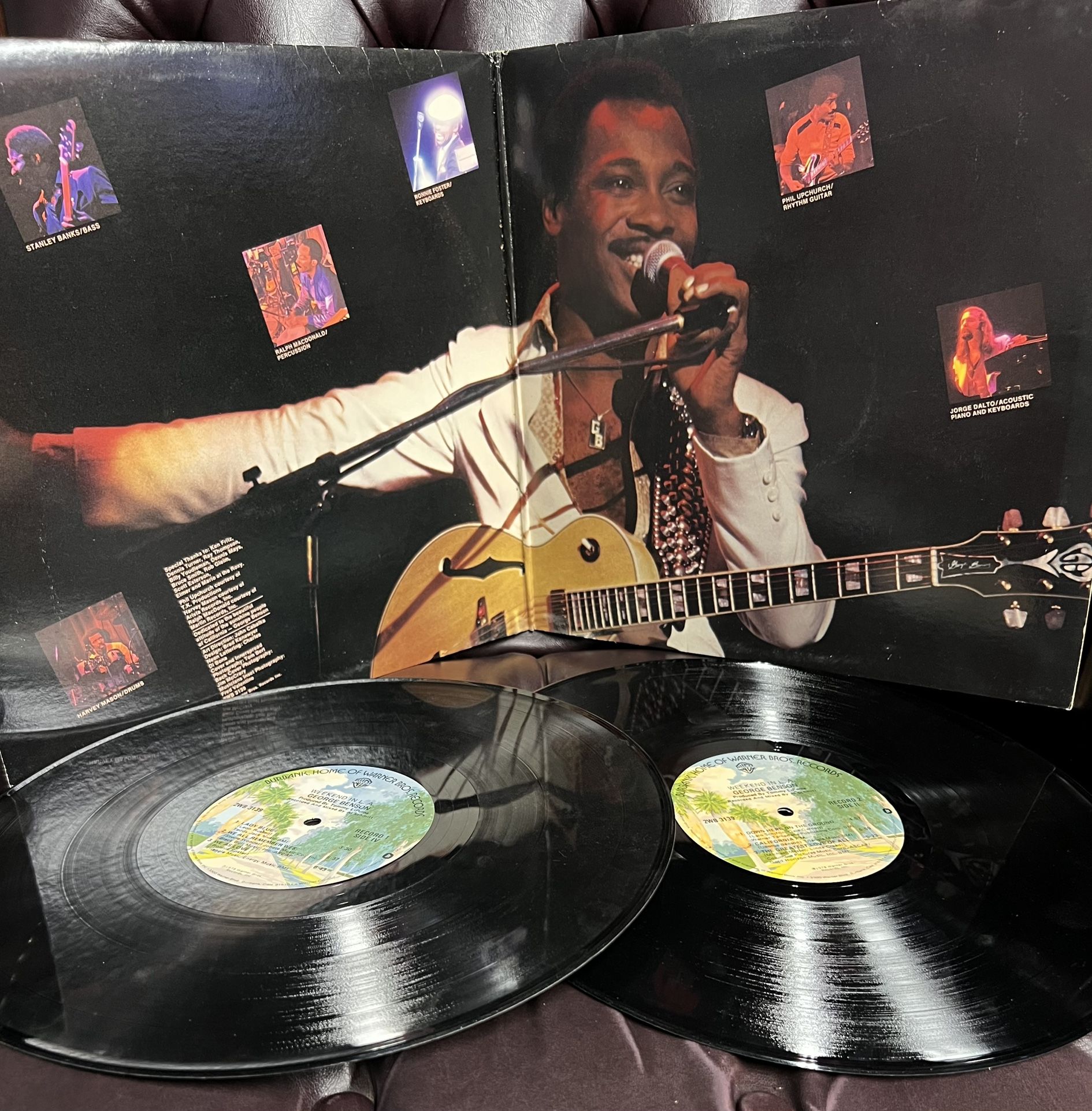 Vintage LP Vinyl Record Album Double George Bensen Soul Funk R&B