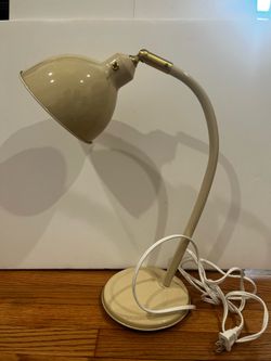 Beige Desk Lamp