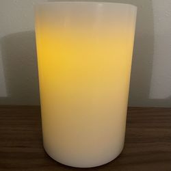 Flameless Pillar Candle Battery Operated