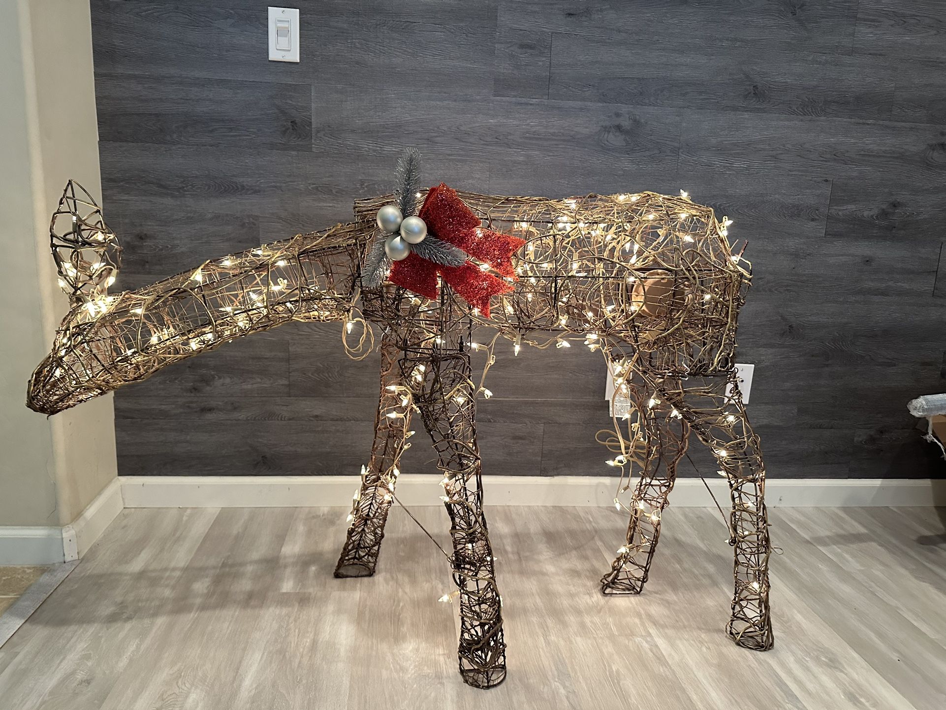 Light Up Deer Decor.