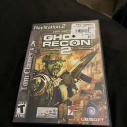 Ghost Recon 2 Ps2