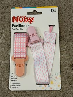 Nuby 2pk Pacifinder - Pink