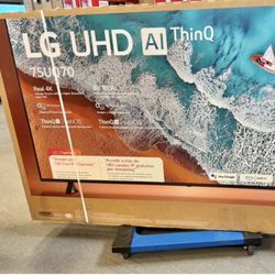 75 Tv $55 On My Financing Free -Delivery Six Month Warranty 75 Tv Lg Smart 4K Hdtv