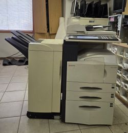 Kyocera Km-5053 Xerox Type Copier Printer Works Great