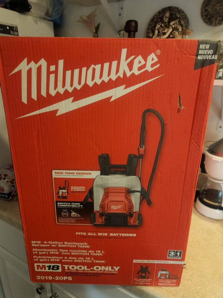 Milwakee M18 Back Pack Sprayer