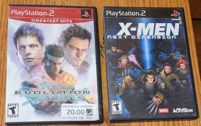 Ps2 Virtua Fighter Evolution & X-Men Next Dimension