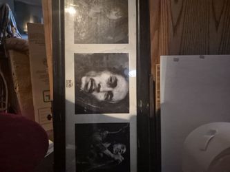 Bob Marley picture in frame