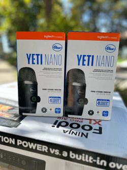 Blue Yeti Nano Premium Gaming Streaming Microphone