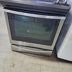 Stove Whirlpool Stainless Steel 